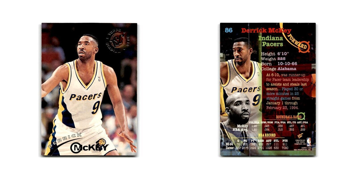 1994 Topps Stadium Club Derrick McKey Pacers #86