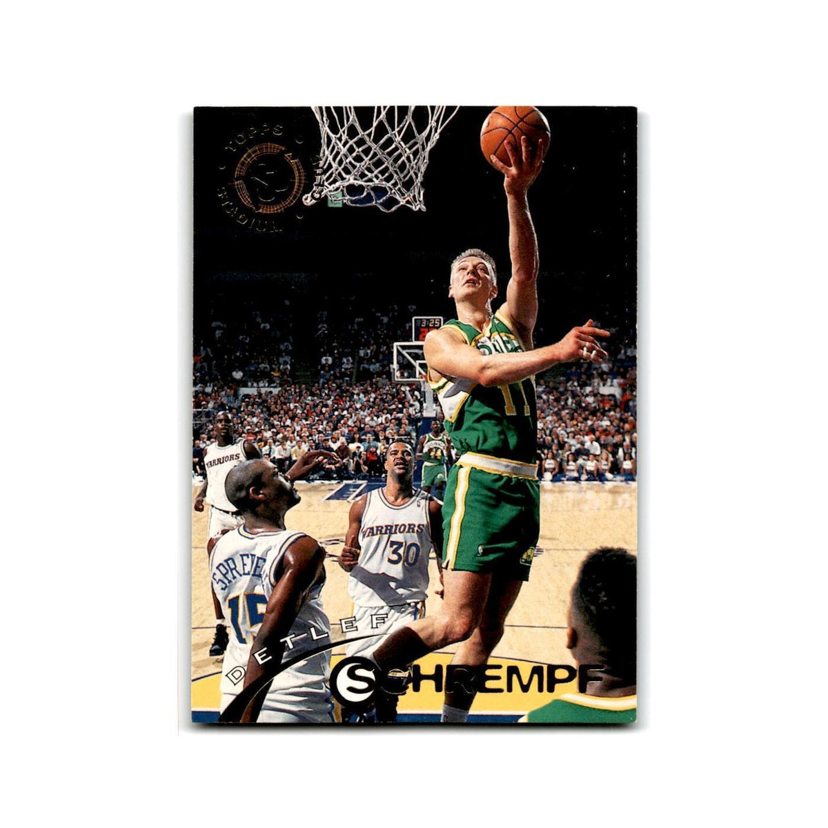 1994 Topps Stadium Club Detlef Schrempf Seattle SuperSonics #48