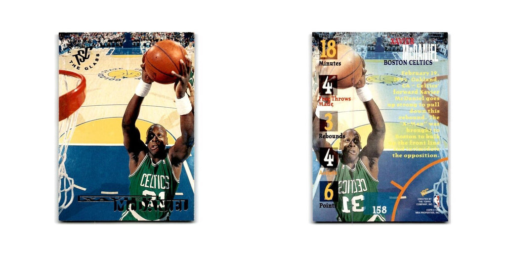 1994 Topps Stadium Club Xavier McDaniel Celtics #158