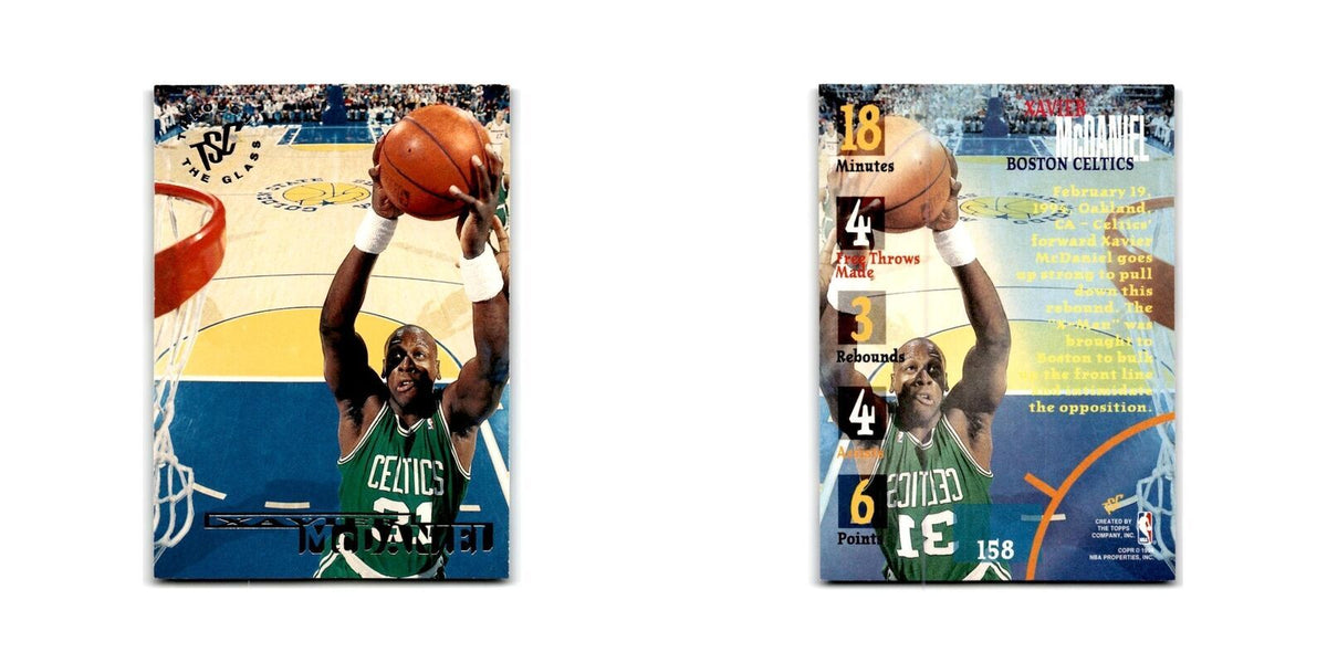 1994 Topps Stadium Club Xavier McDaniel Celtics #158