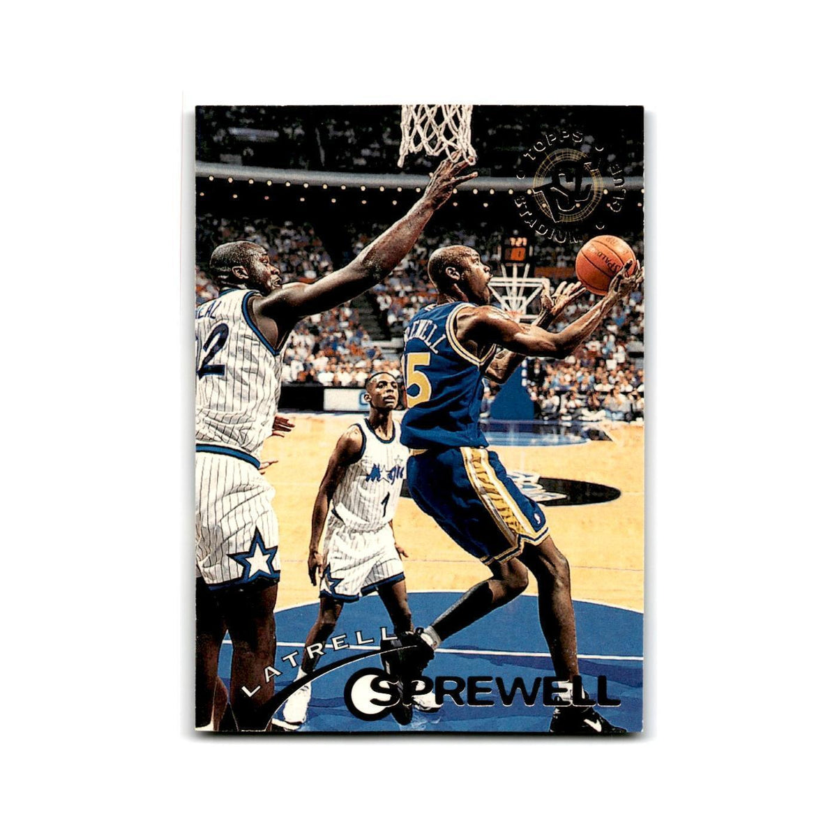 1994 Topps Stadium Club Latrell Sprewell Golden State Warriors #45