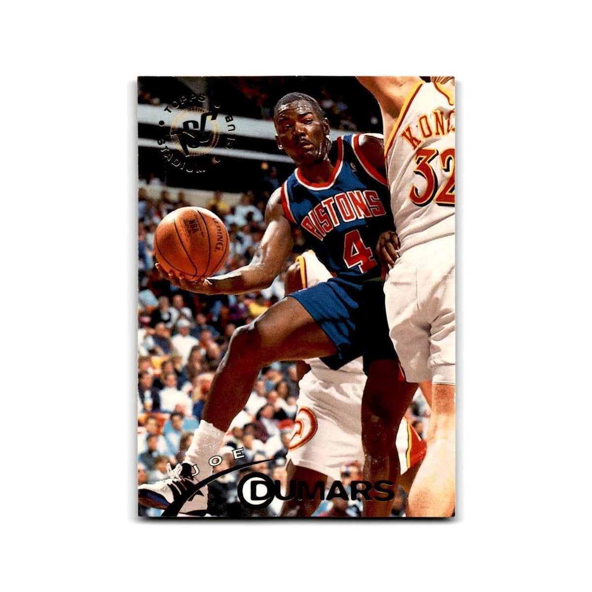 1994 Topps Stadium Club Joe Dumars Pistons #83