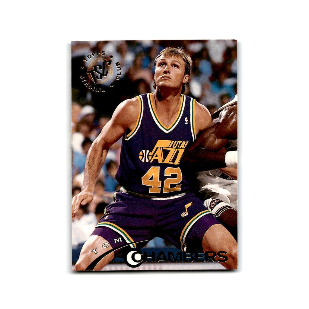 1994 Topps Stadium Club Tom Chambers Jazz #51