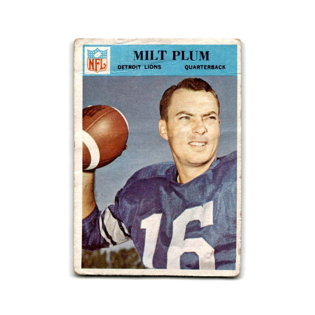 1966 Philadelphia Milt Plum Lions #72