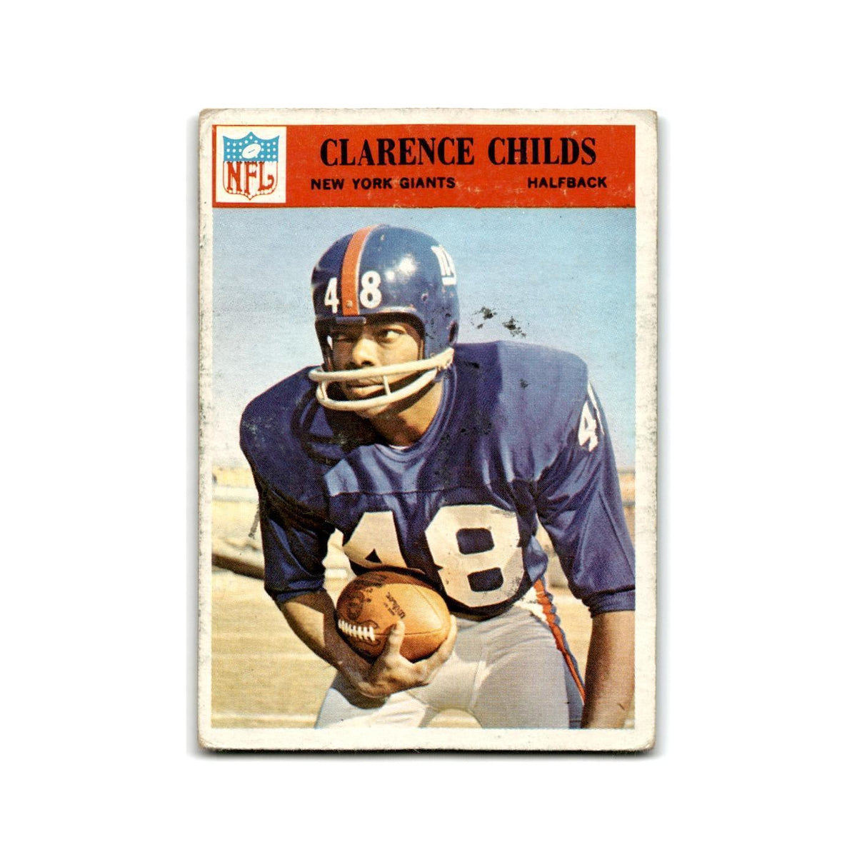 1966 Philadelphia Clarence Childs Giants #121
