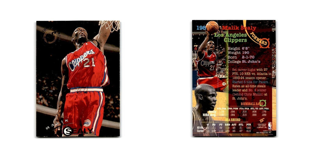 1994 Topps Stadium Club Malik Sealy Clippers #198