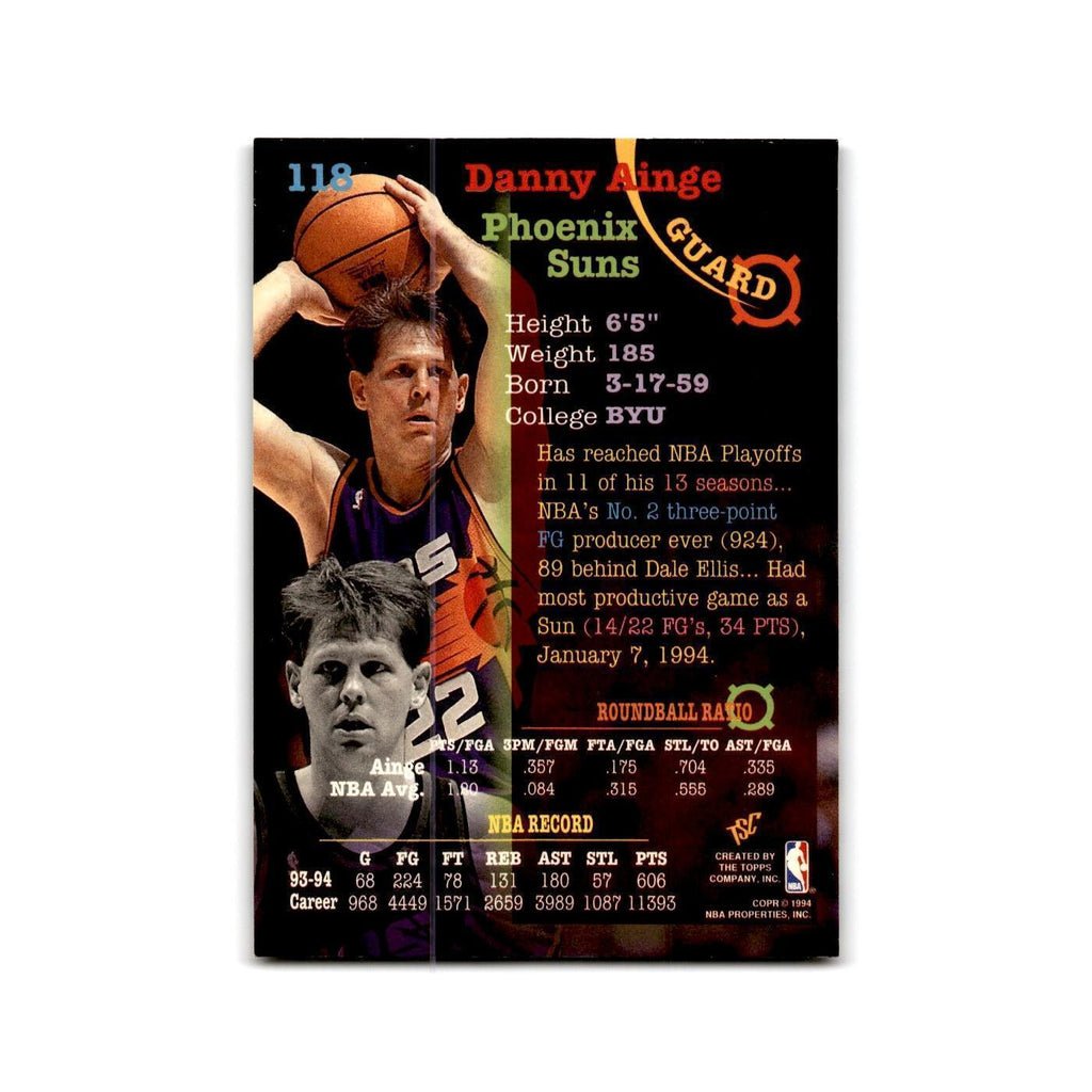 1994 Topps Stadium Club Danny Ainge Suns #118
