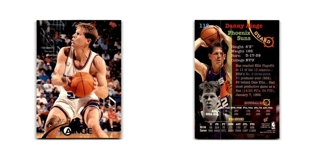1994 Topps Stadium Club Danny Ainge Suns #118