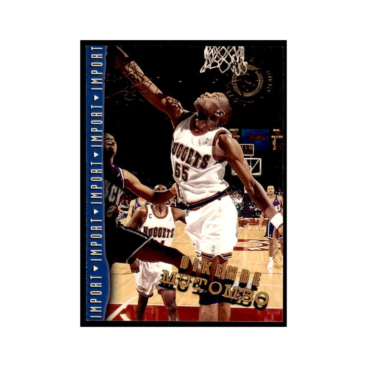 1994 Stadium Club Dikembe Mutombo Basketball Cards #305
