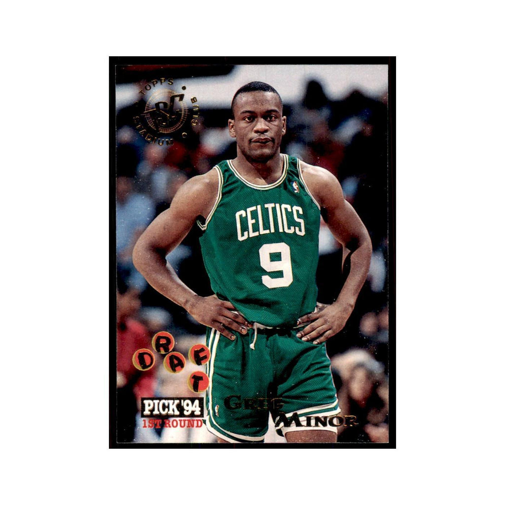 1994 Stadium Club Greg Minor Basketball Cards #335