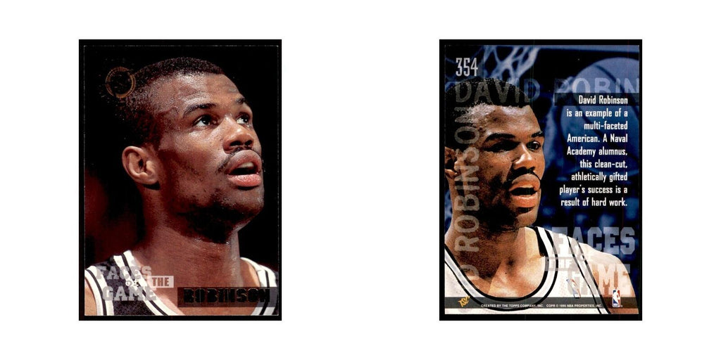 1994 Stadium Club David Robinson Basketball Cards #354