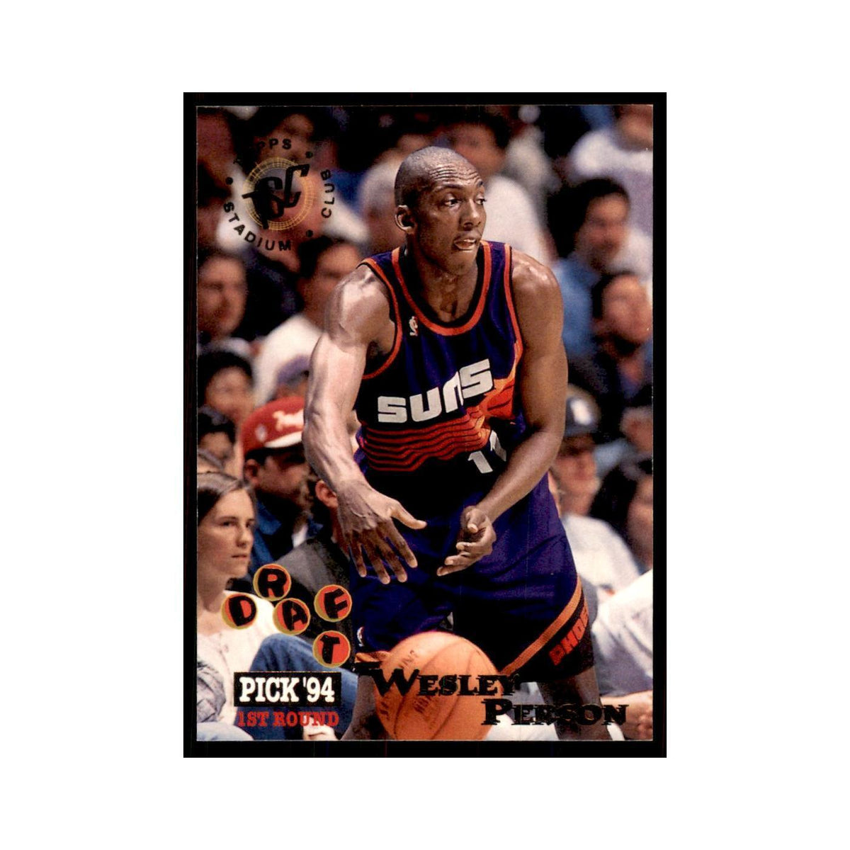 1994 Stadium Club Wesley Person Basketball Cards #320