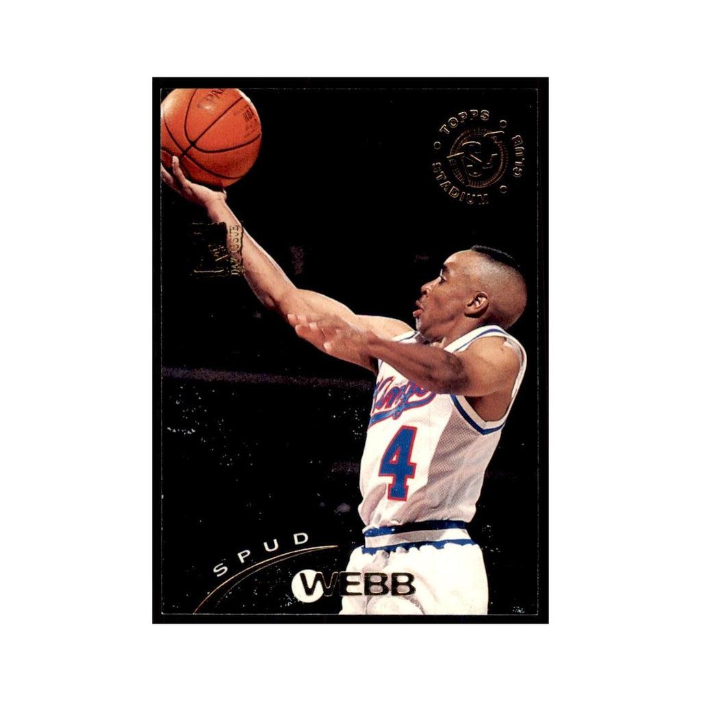 1994 Stadium Club Spud Webb Basketball Cards #95