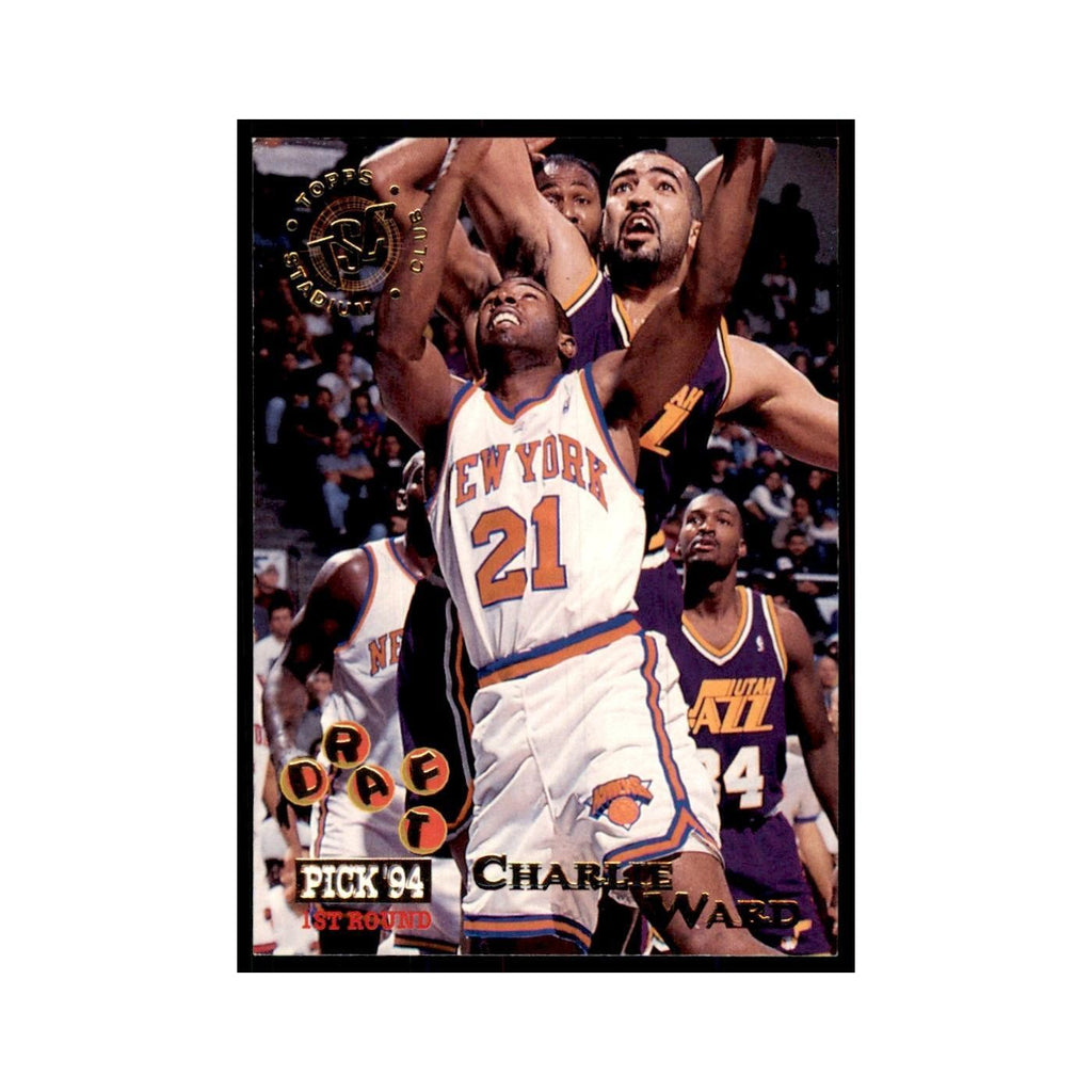 1994 Stadium Club Charlie Ward Basketball Cards #340
