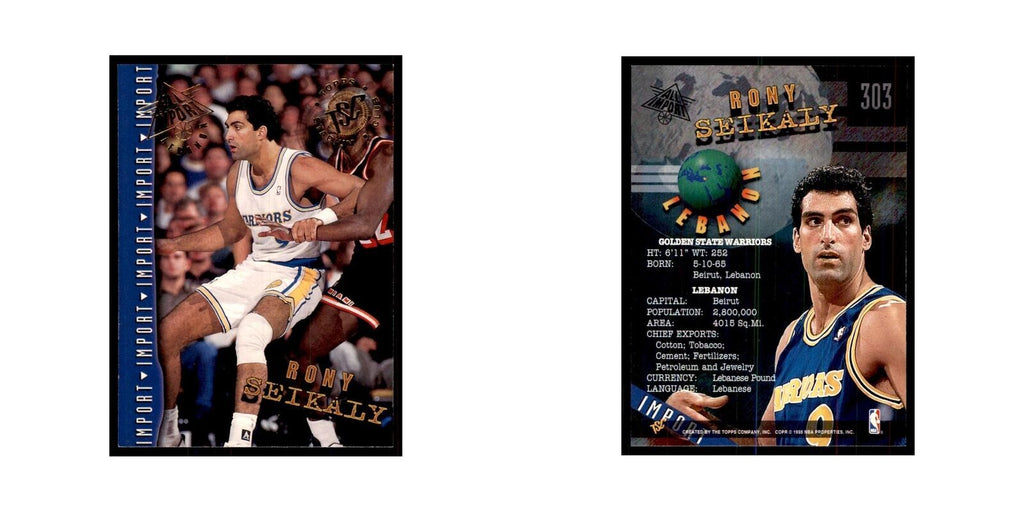 1994 Stadium Club Rony Seikaly Basketball Cards #303