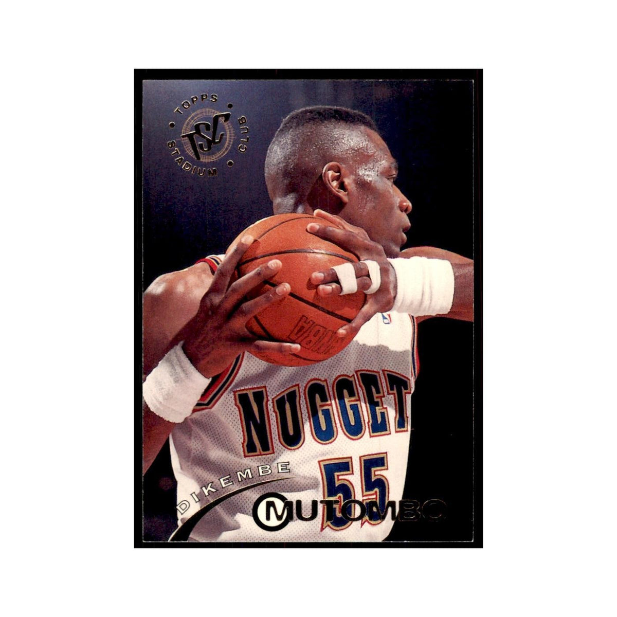 1994 Stadium Club Dikembe Mutombo Basketball Cards #65
