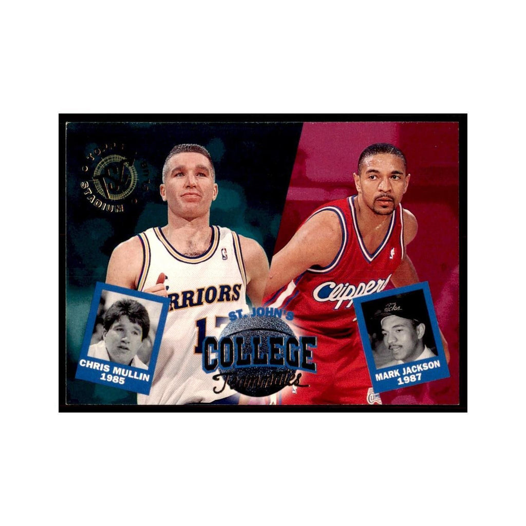 1994 Stadium Club Mark Jackson/Chris Mullin Basketball Cards #105
