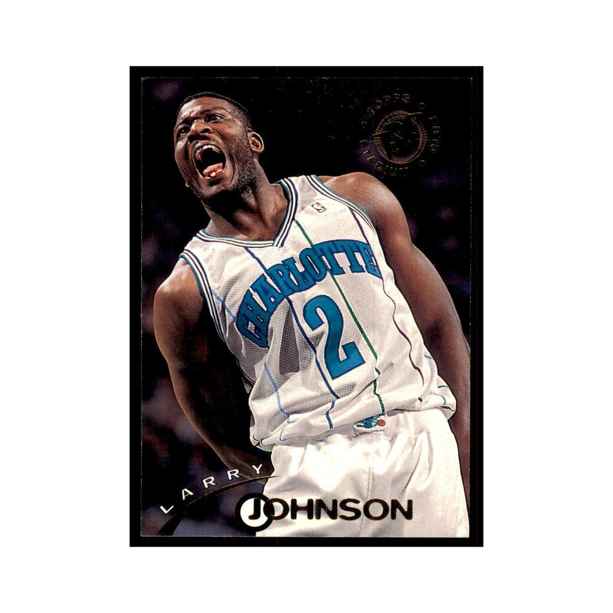 1994 Stadium Club Larry Johnson Basketball Cards #336