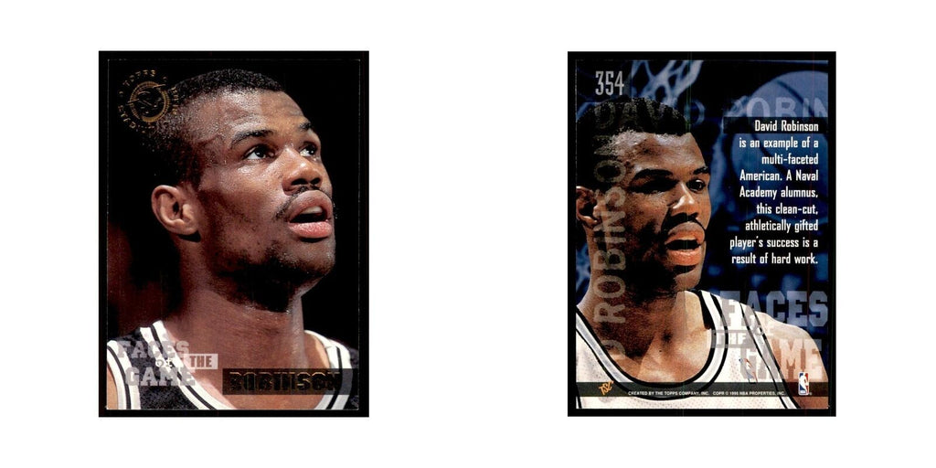 1994 Stadium Club David Robinson Basketball Cards #354