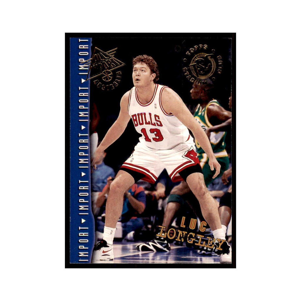 1994 Stadium Club Luc Longley Basketball Cards #302