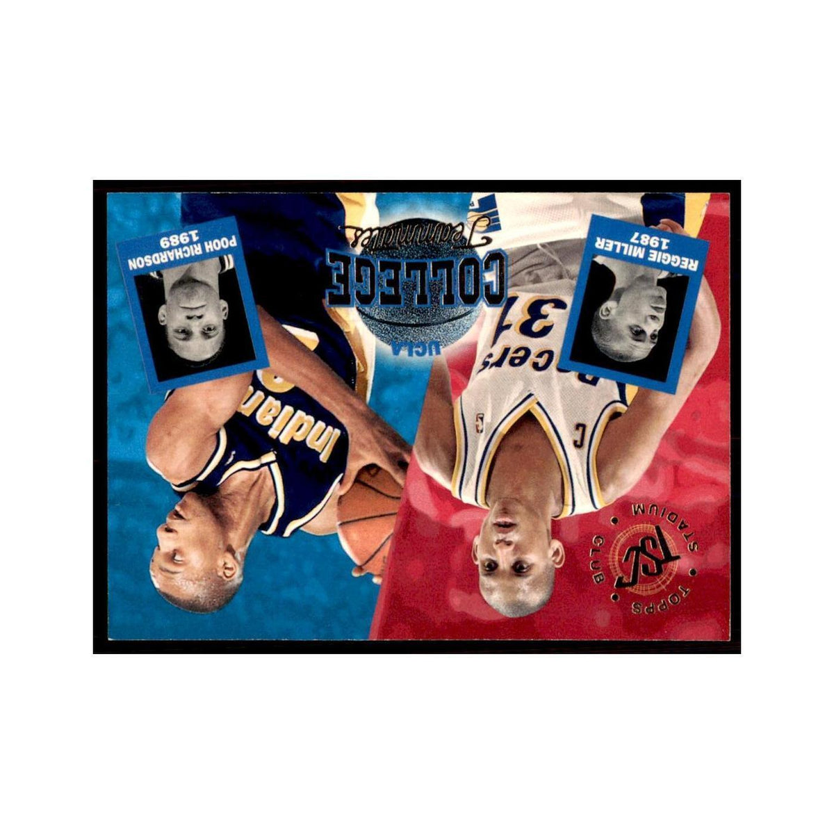 1994 Stadium Club Pooh Richardson/Reggie Miller Basketball Cards #107
