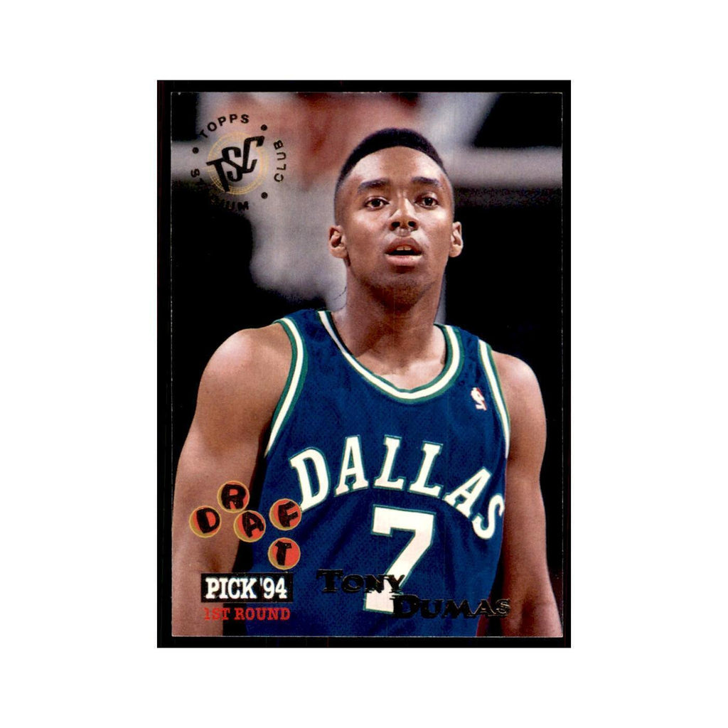 1994 Stadium Club Tony Dumas Basketball Cards #295