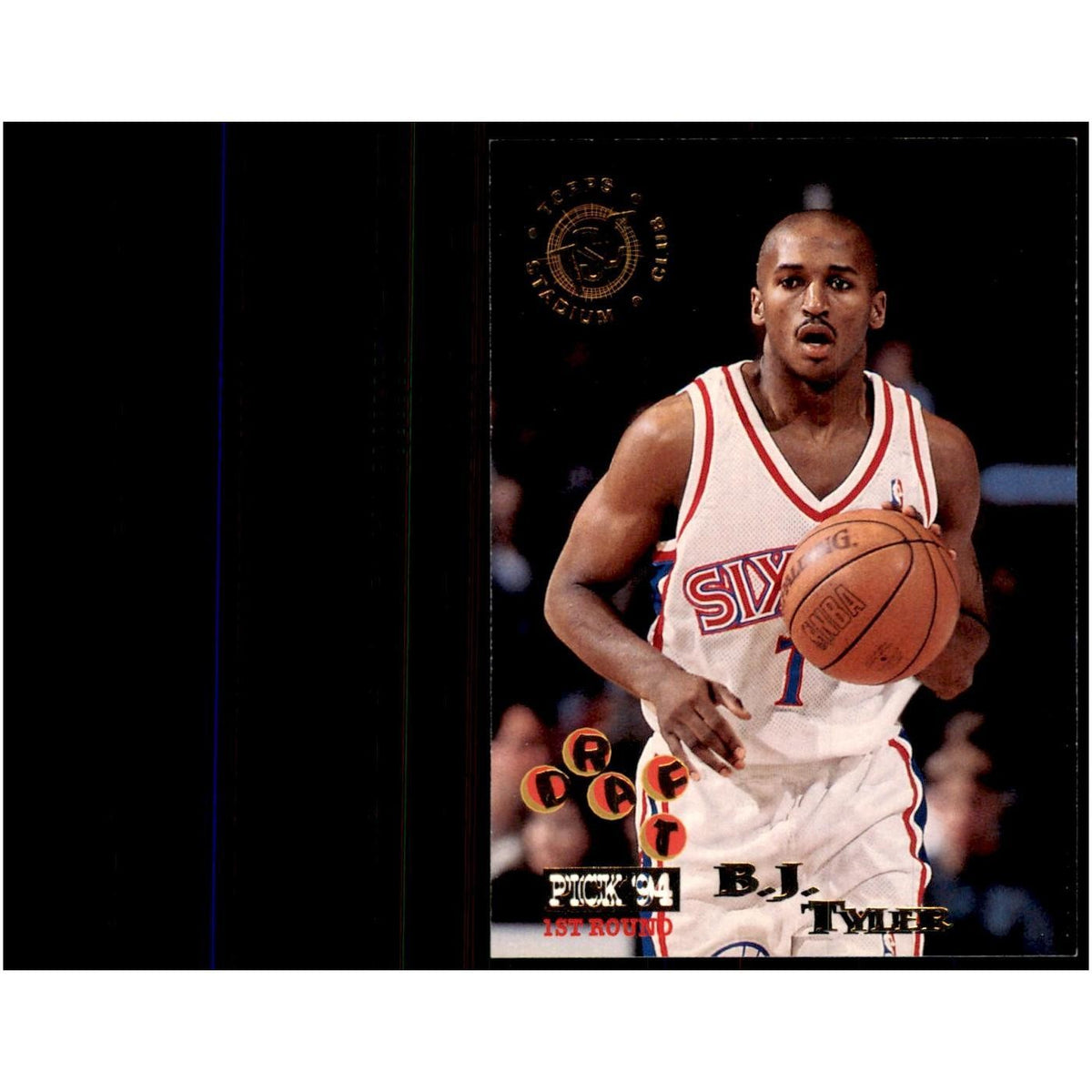 1994 Stadium Club B.J. Tyler Basketball Cards #300
