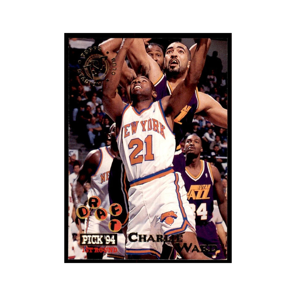 1994 Stadium Club Charlie Ward Basketball Cards #340