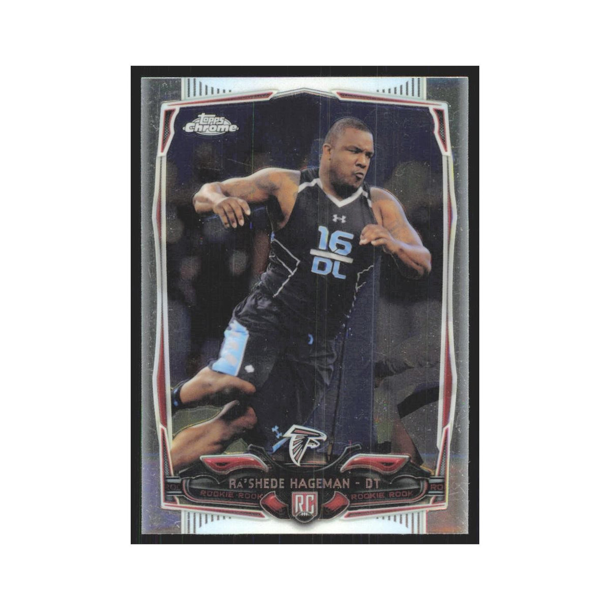 2014 Topps Chrome Ra'Shede Hageman RC Falcons #166