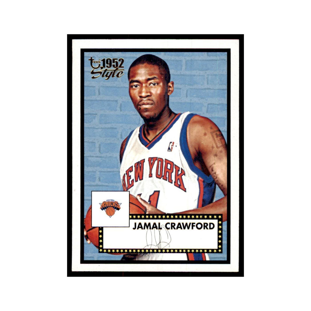 2005 Topps 1952 Style Jamal Crawford Knicks #22