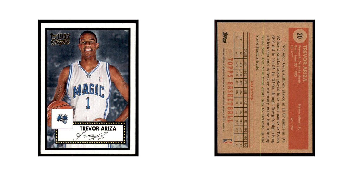 2005 Topps 1952 Style Trevor Ariza Magic #20