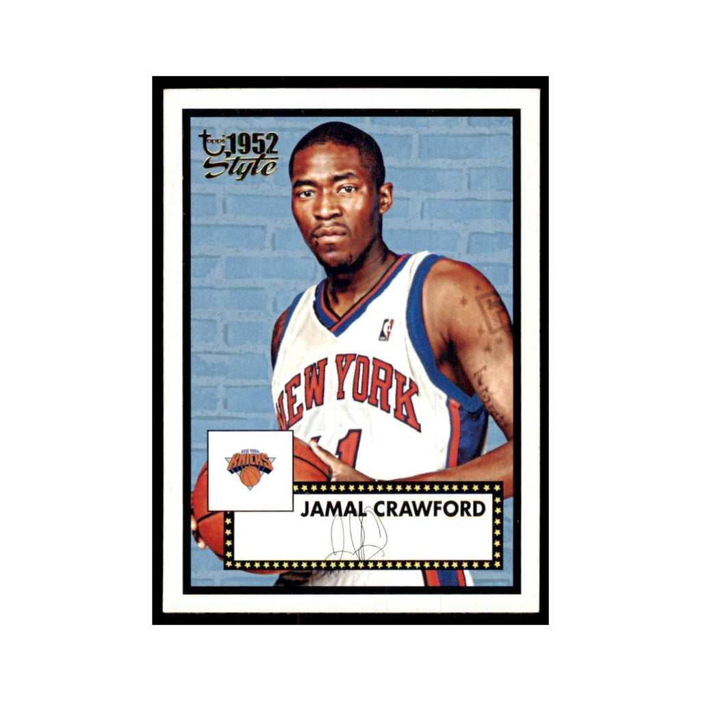 2005 Topps 1952 Style Jamal Crawford Knicks #22