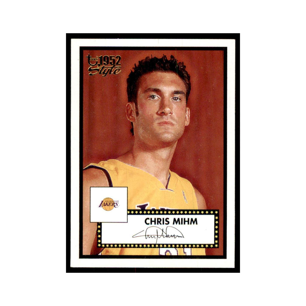 2005 Topps 1952 Style Chris Mihm Lakers #10