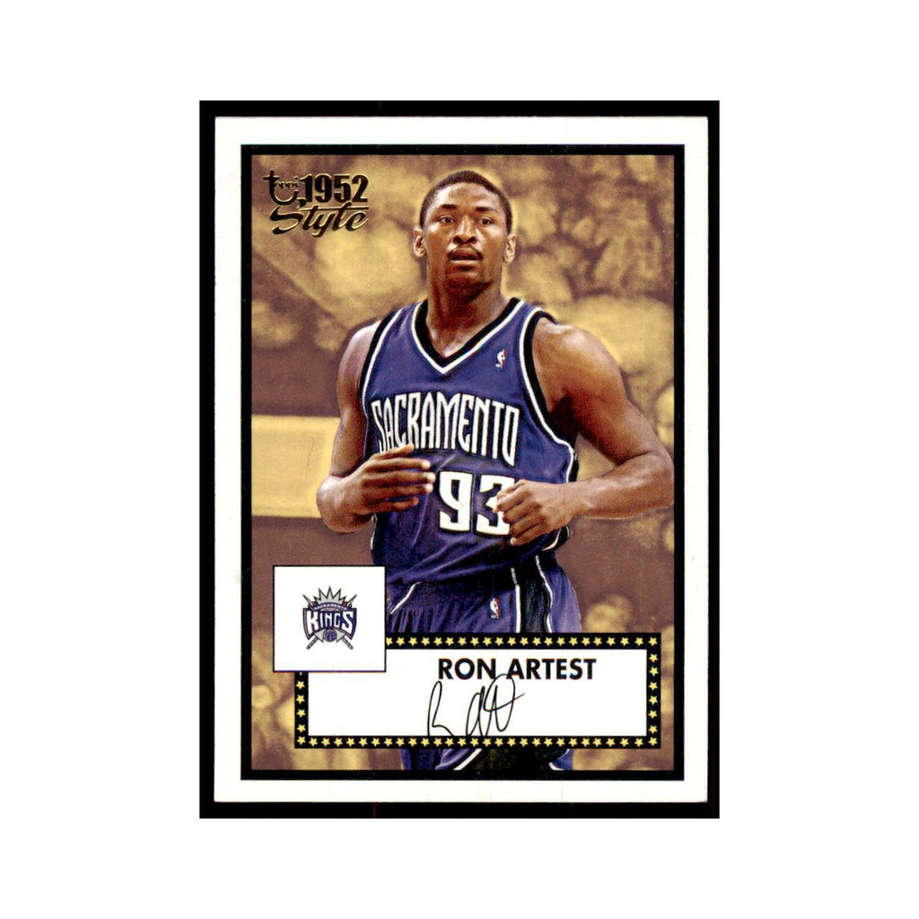 2006 Topps 1952 Style Ron Artest Kings #8