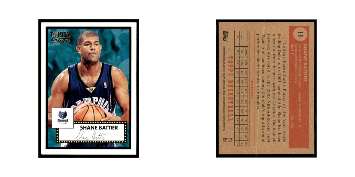 2006 Topps 1952 Style Shane Battier Rockets #11