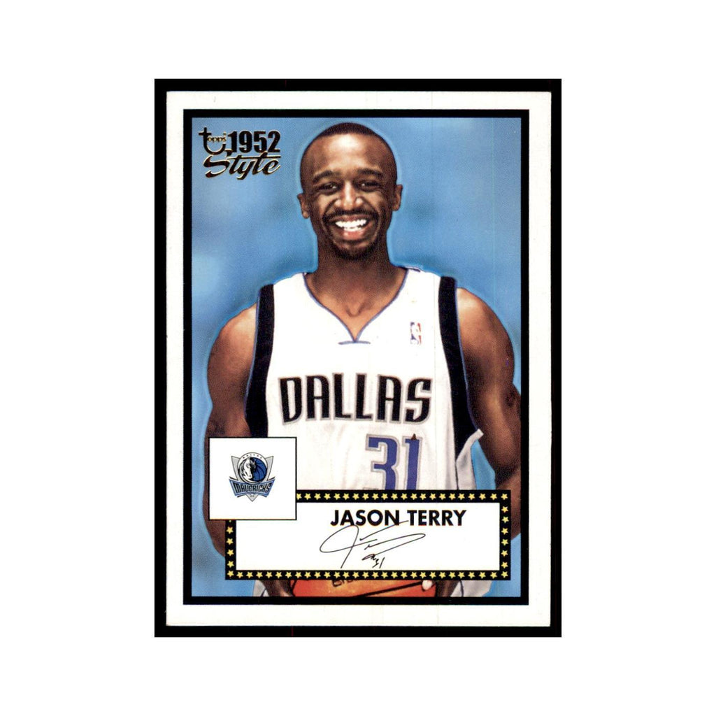 2005 Topps 1952 Style Jason Terry Mavericks #5