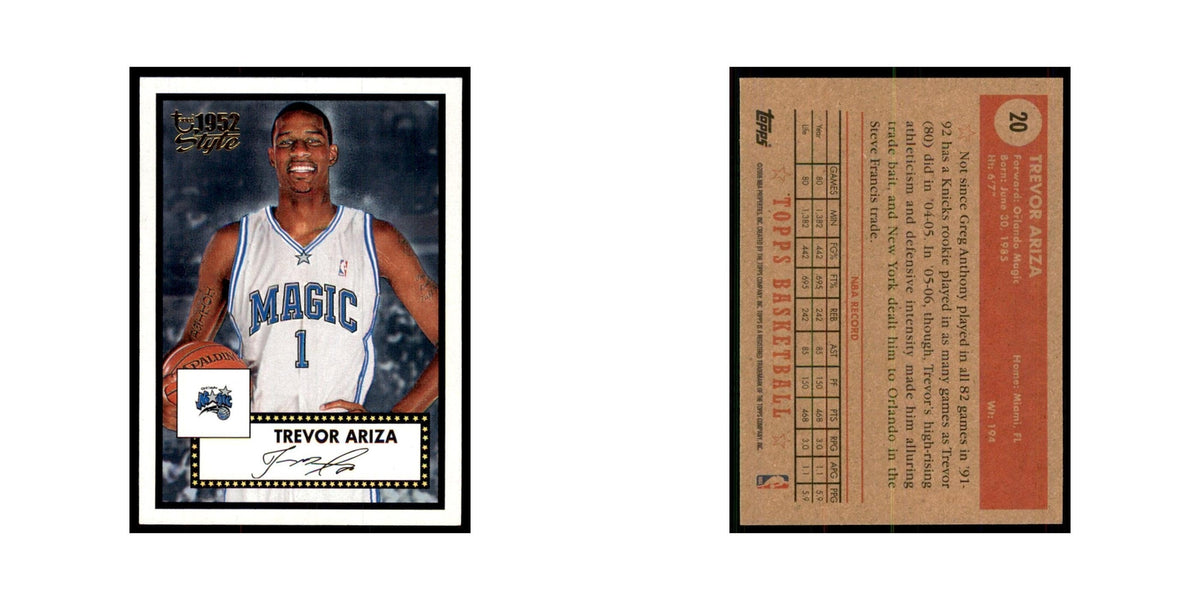 2005 Topps 1952 Style Trevor Ariza Magic #20