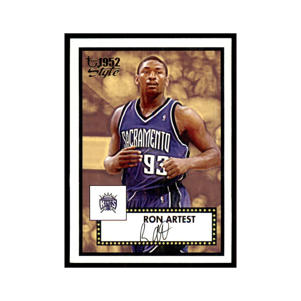 2006 Topps 1952 Style Ron Artest Kings #8