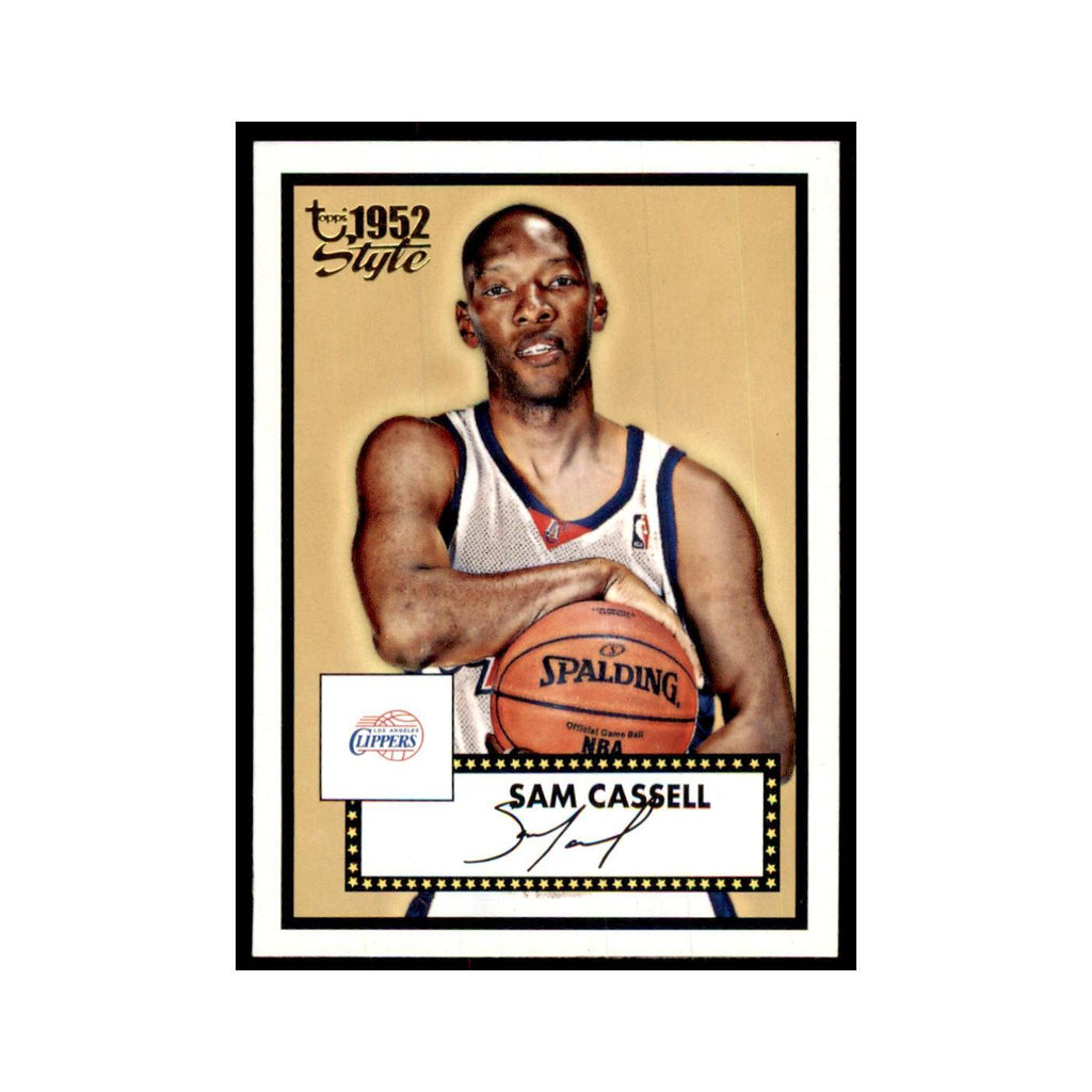 2005 Topps 1952 Style Sam Cassell Clippers #18