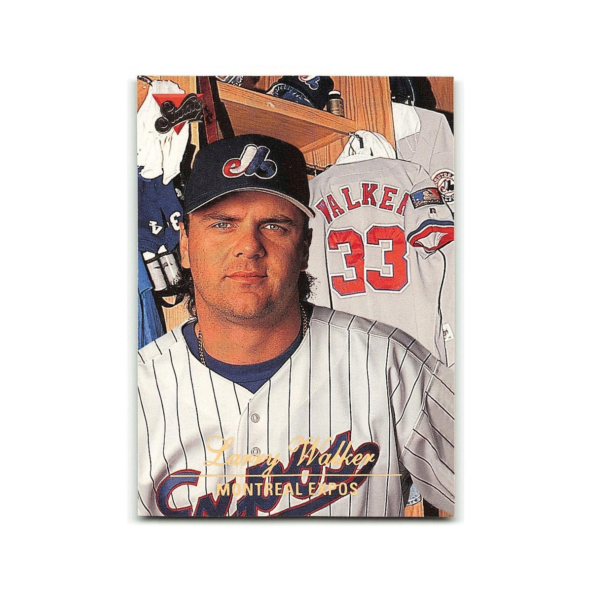 Larry Walker 1994 Studio #80 Montreal Expos Baseball Card NM