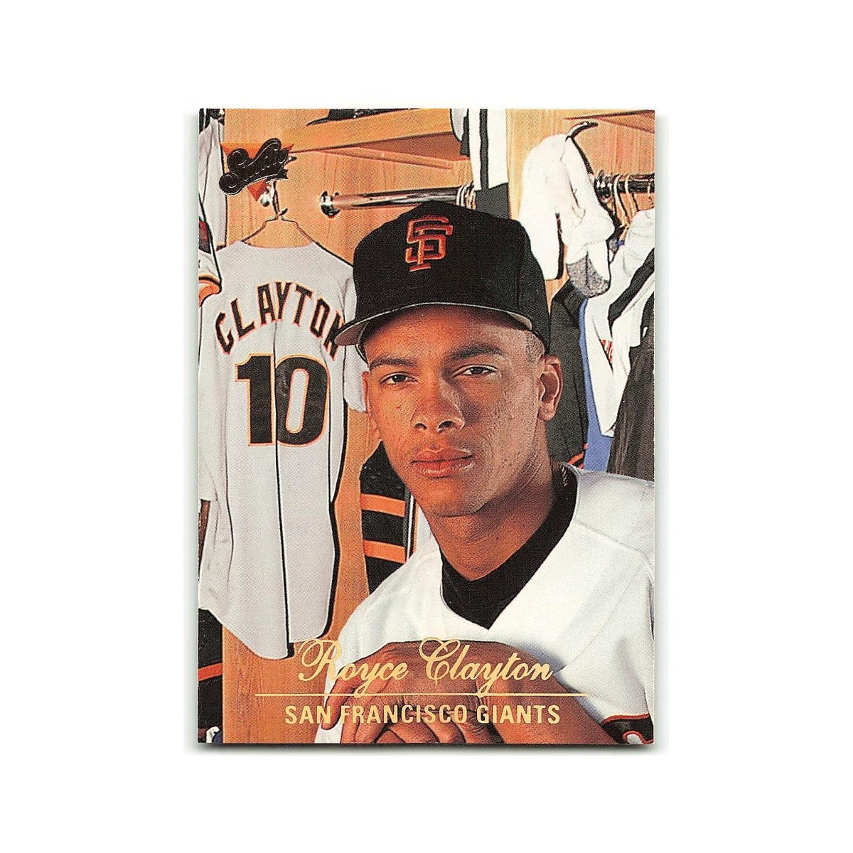 Royce Clayton 1994 Studio #84 San Francisco Giants Baseball Card NM