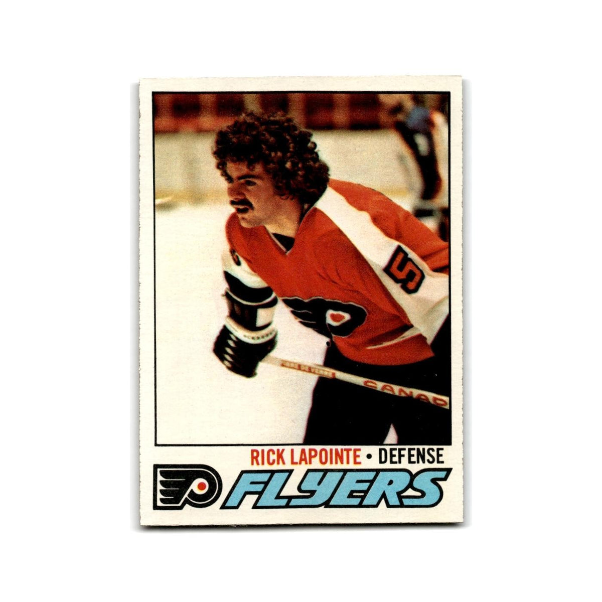 1977 Topps Rick Lapointe Philadelphia Flyers #152