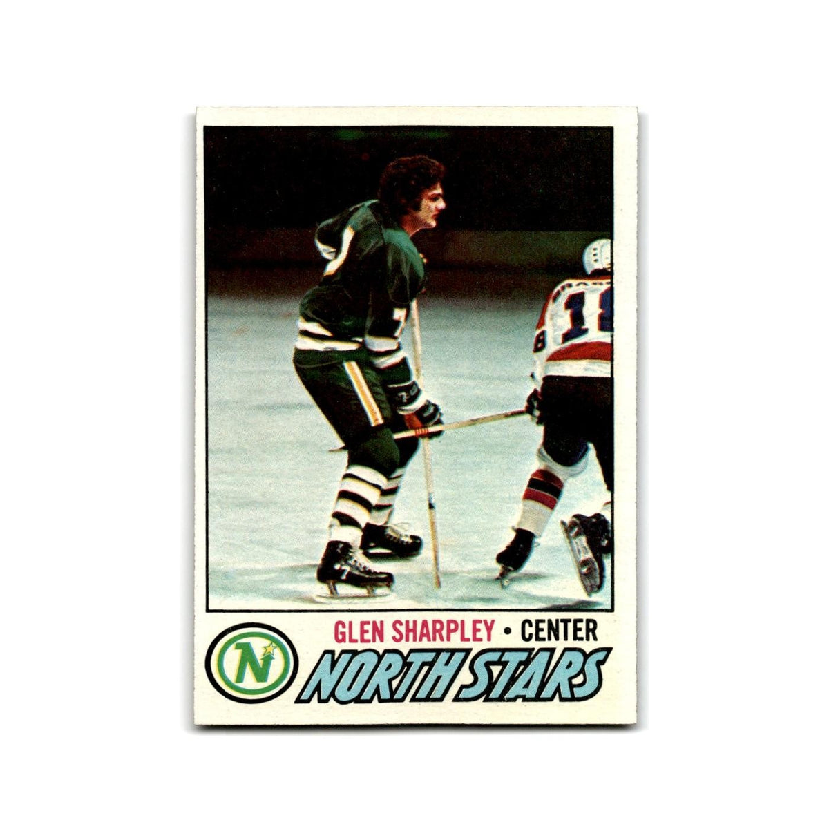1977 Topps Glen Sharpley RC Minnesota North Stars #158