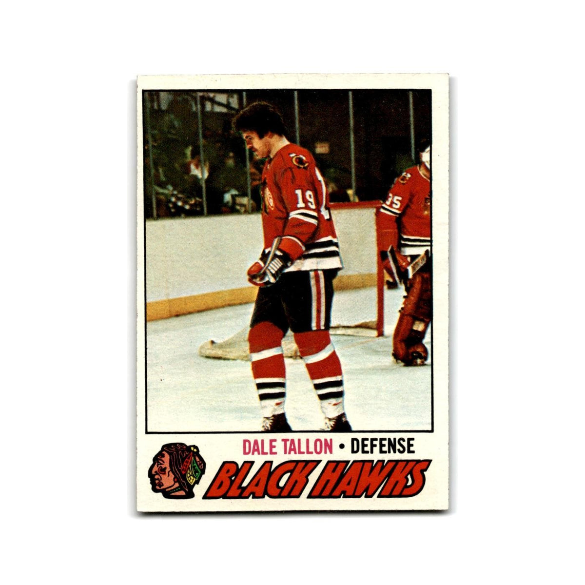 1977 Topps Dale Tallon Chicago Blackhawks #124