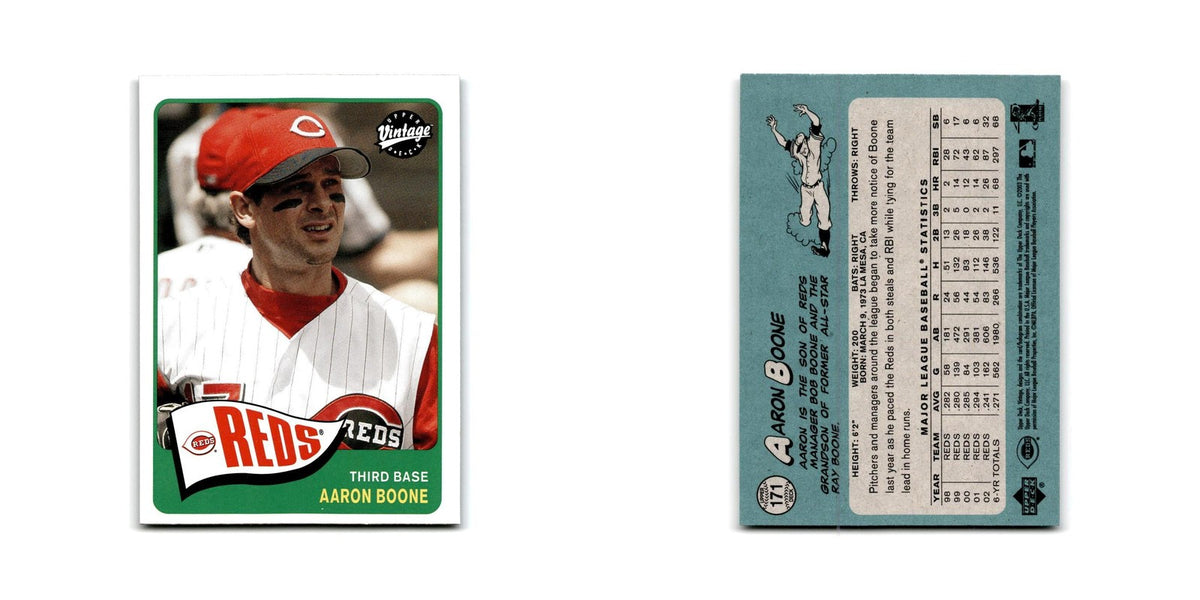 2003 Upper Deck Vintage Aaron Boone Reds #171
