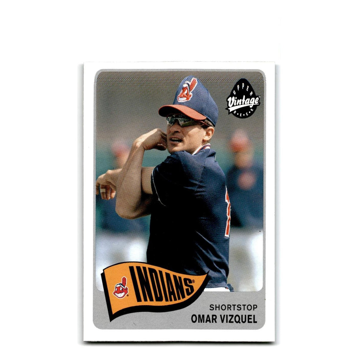 2003 Upper Deck Vintage Omar Vizquel Indians #102