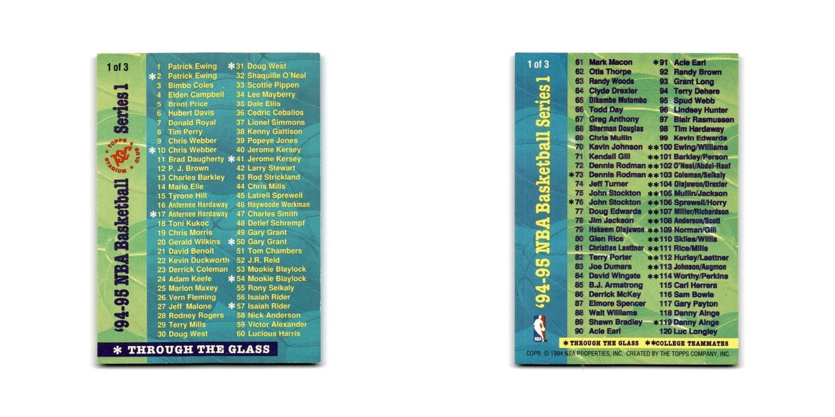 1994 Topps Stadium Club Series 1 Magic #1