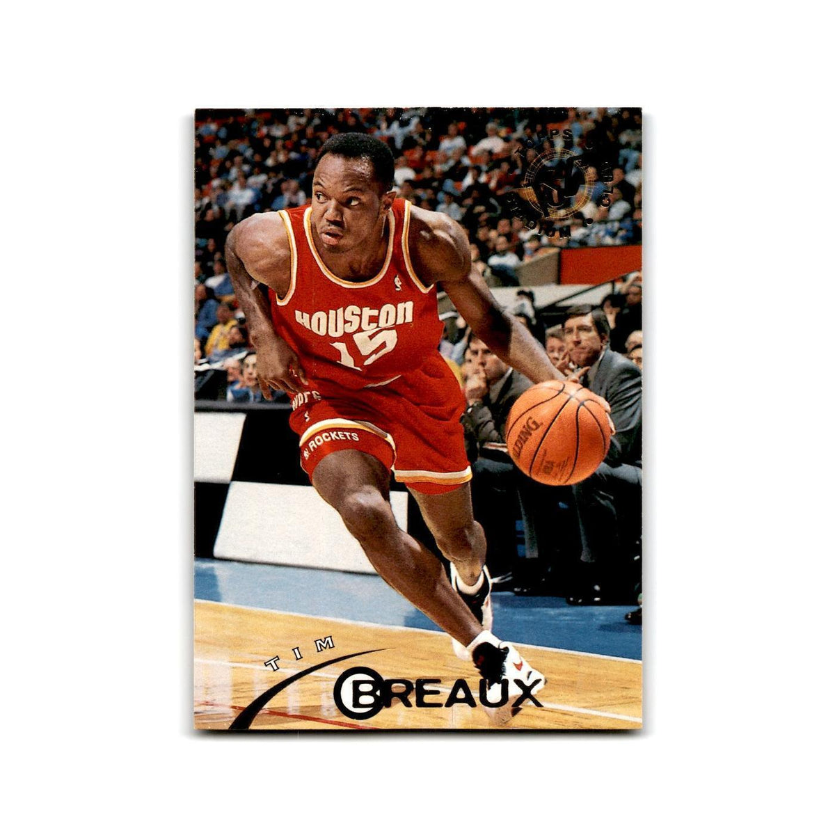 1994 Topps Stadium Club Tim Breaux Rockets #214