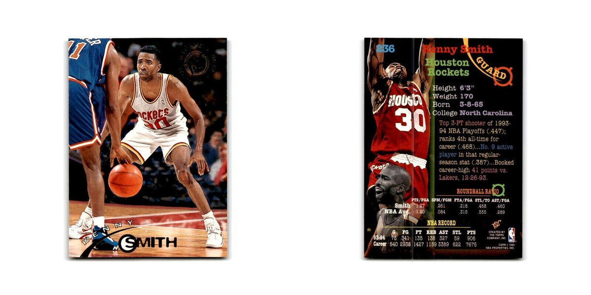 1994 Topps Stadium Club Kenny Smith Rockets #236
