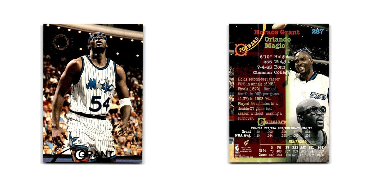 1994 Topps Stadium Club Horace Grant Magic #287